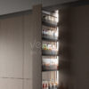 FIND series glass-aluminum alloy high-depth side pull-out basket
