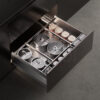 FINE Series - Luxurious Three-sided Aluminum Alloy Multi-functional Inclined Pull-out Basket
